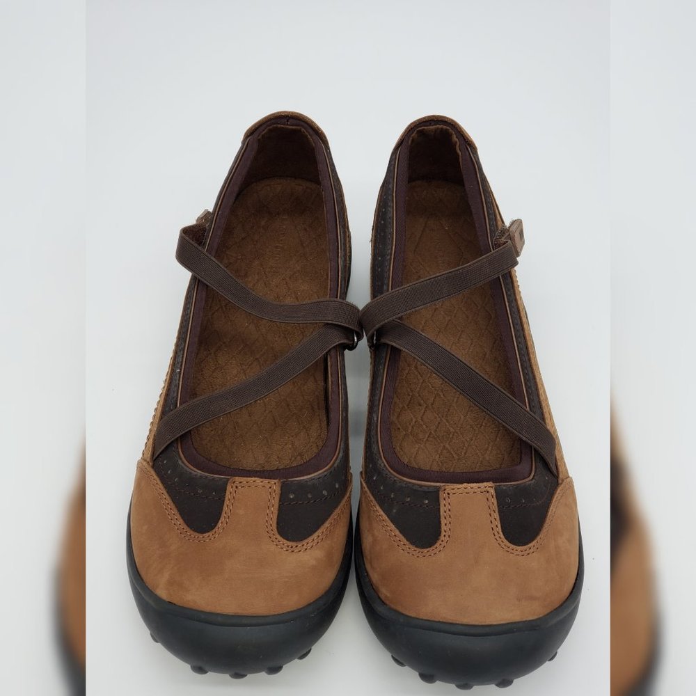 Lands End Mary Jane Brown Shoes - Picture 5 of 6